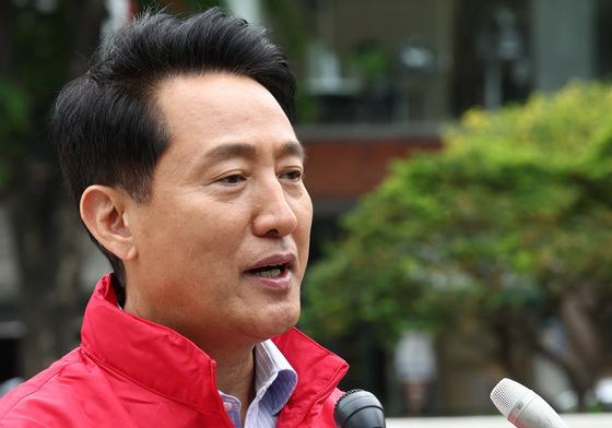 오세훈 시장 '국민의힘 서울시장 후보'