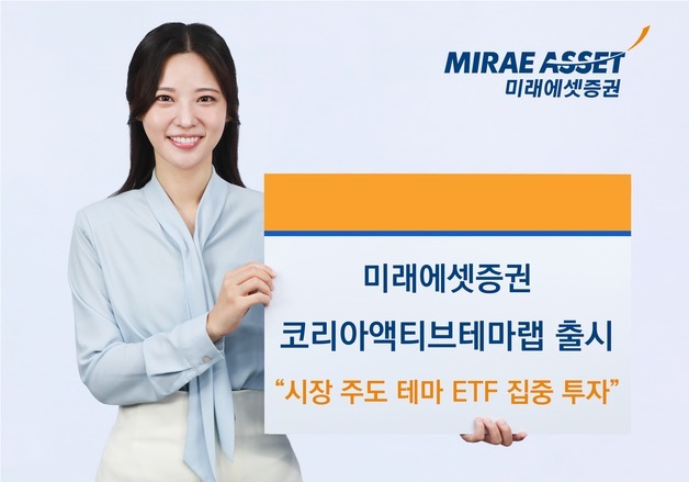미래에셋, '코리아액티브테마ETF랩' 출시…국장 주도 테마 집중 투자