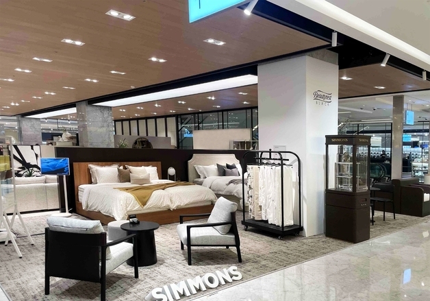 시몬스, 현대百 무역센터점 '뷰티레스트 블랙' 팝업 선보인다