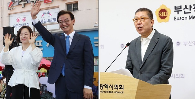 부산시장 선거 본격 막 올라…전재수·박형준 같은 날 공식 행보(종합)
