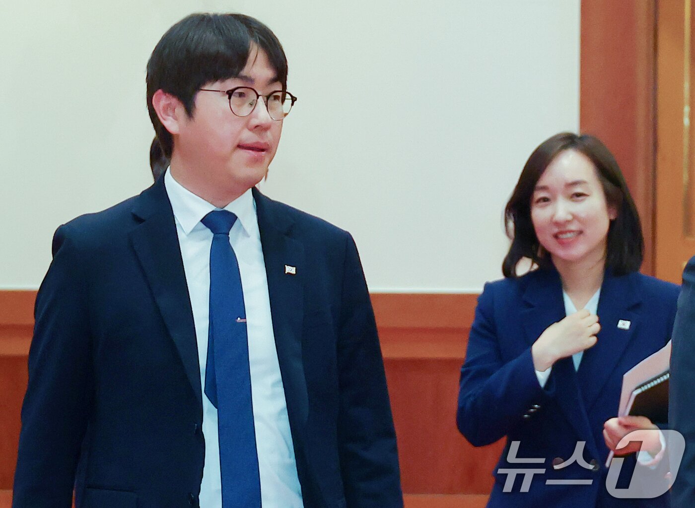 본문 이미지 - 하정우 청와대 AI 미래기획수석. (청와대통신사진기자단) 2026.4.27 ⓒ 뉴스1 허경 기자