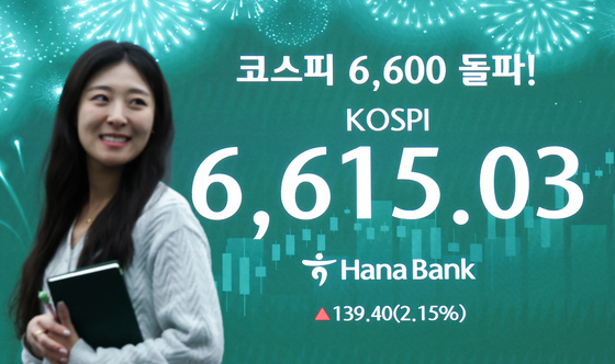 코스피 6600 돌파!