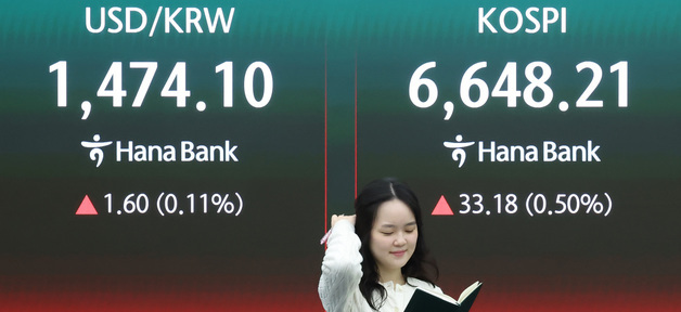 거침없이 상승하는 코스피