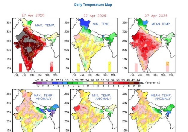 인도에 벌써 47도 폭염 강타…초등학교 휴교·외출 자제령