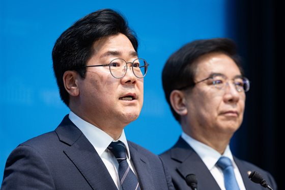 인천바이오과학기술원법 대표발의하는 박찬대 의원