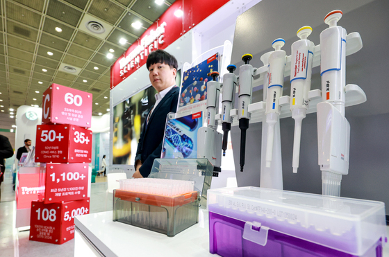 코엑스에서 열린 '바이오 코리아 2026'