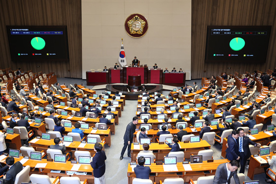 가결되는 공직선거법 개정안
