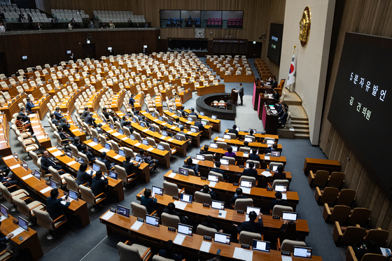 김건 국민의힘 의원, 정동영 통일부 장관 해임건의안 관련 자유 발언