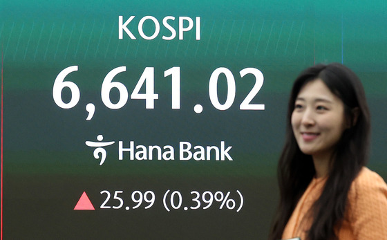 코스피, 이틀 연속 최고치 행진