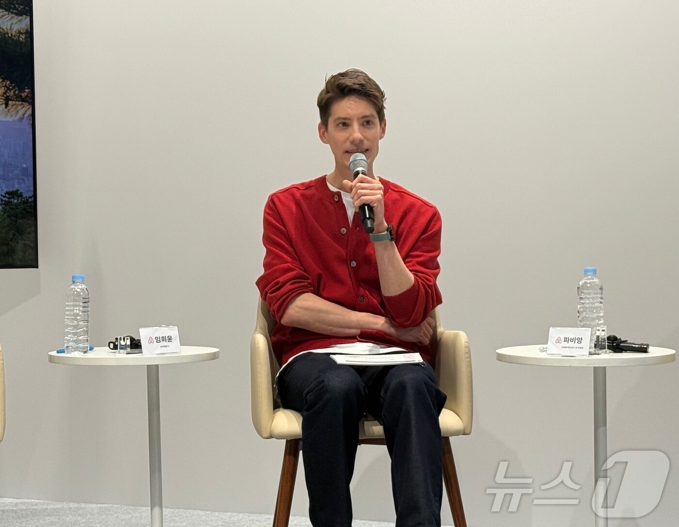 본문 이미지 - 관광통역안내사 겸 방송인 파비앙 ⓒ 뉴스1 윤슬빈 관광전문기자