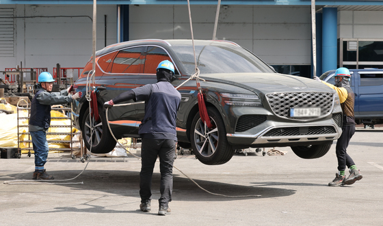 안전공업 철거 작업 시작