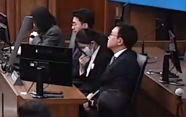 항소심 출석한 김건희 여사