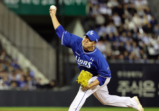 김태훈, 8회말 지우는 역투