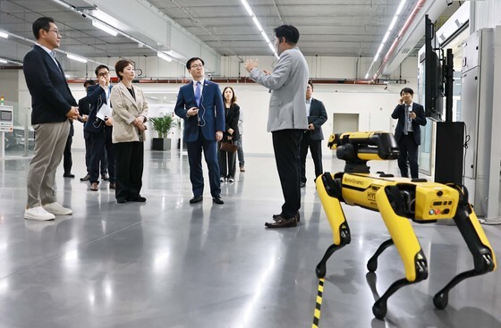 여한구 통상교섭본부장, 현대차그룹 싱가포르 글로벌 혁신센터