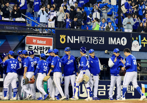 '7연승' 삼성, 주춤한 LG와 3연전…선두 도약 노린다