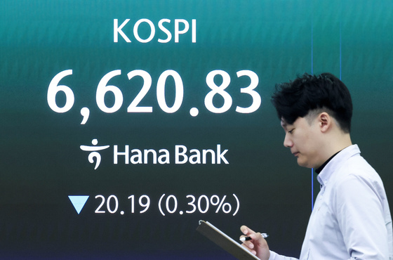 하락 출발한 코스피