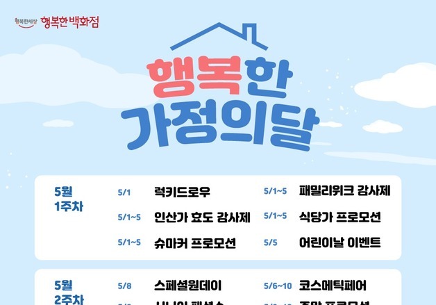 "가정의 달 맞아 중소기업 할인 제품 어떠세요"