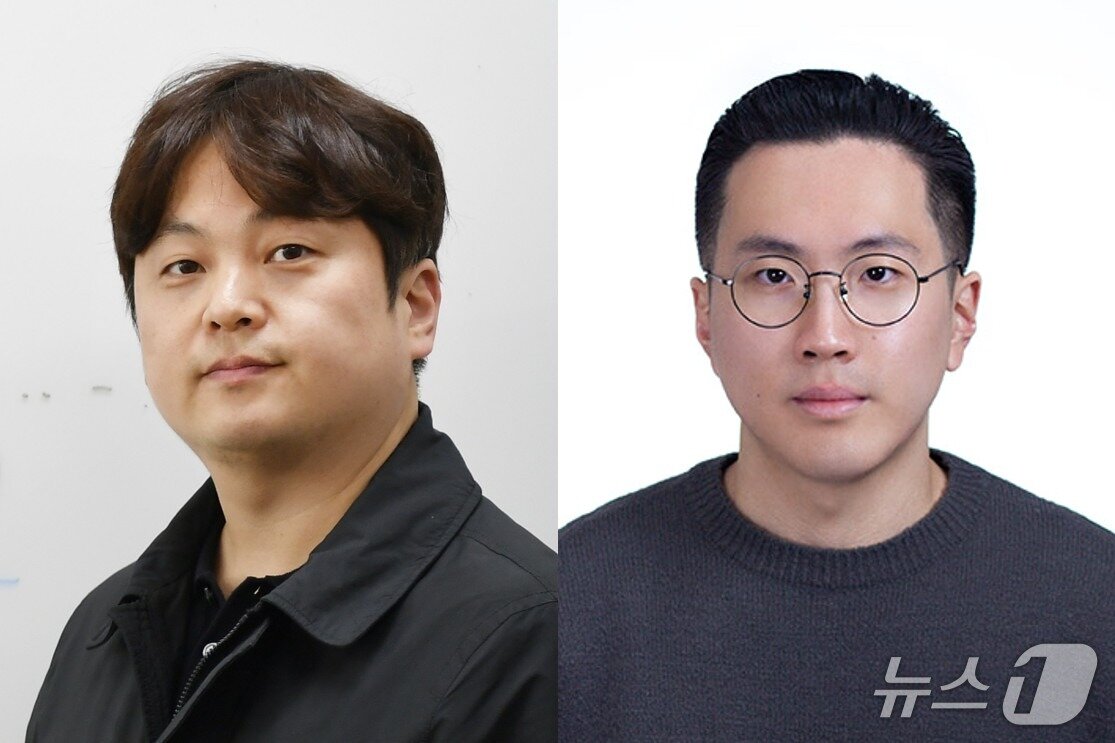본문 이미지 - 왼쪽부터 UNIST 정임두 교수와 전홍령 연구원.(UNIST 제공. 재판매 및 DB금지)/뉴스1