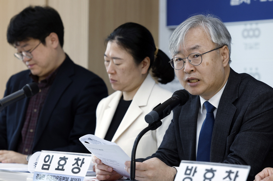 취지 및 배경 설명하는 임효창 유권자운동본부장