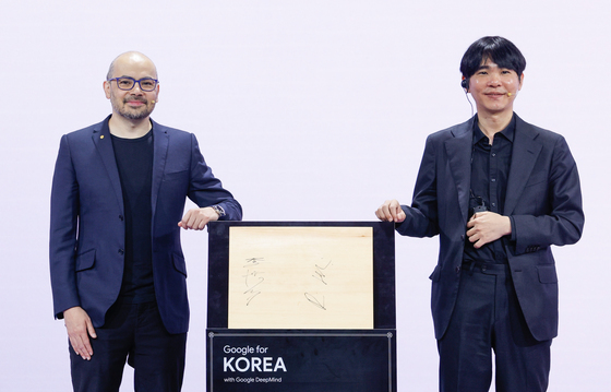 '알파고 대극 그후 10년' 하사비스 CEO와 이세돌 사범