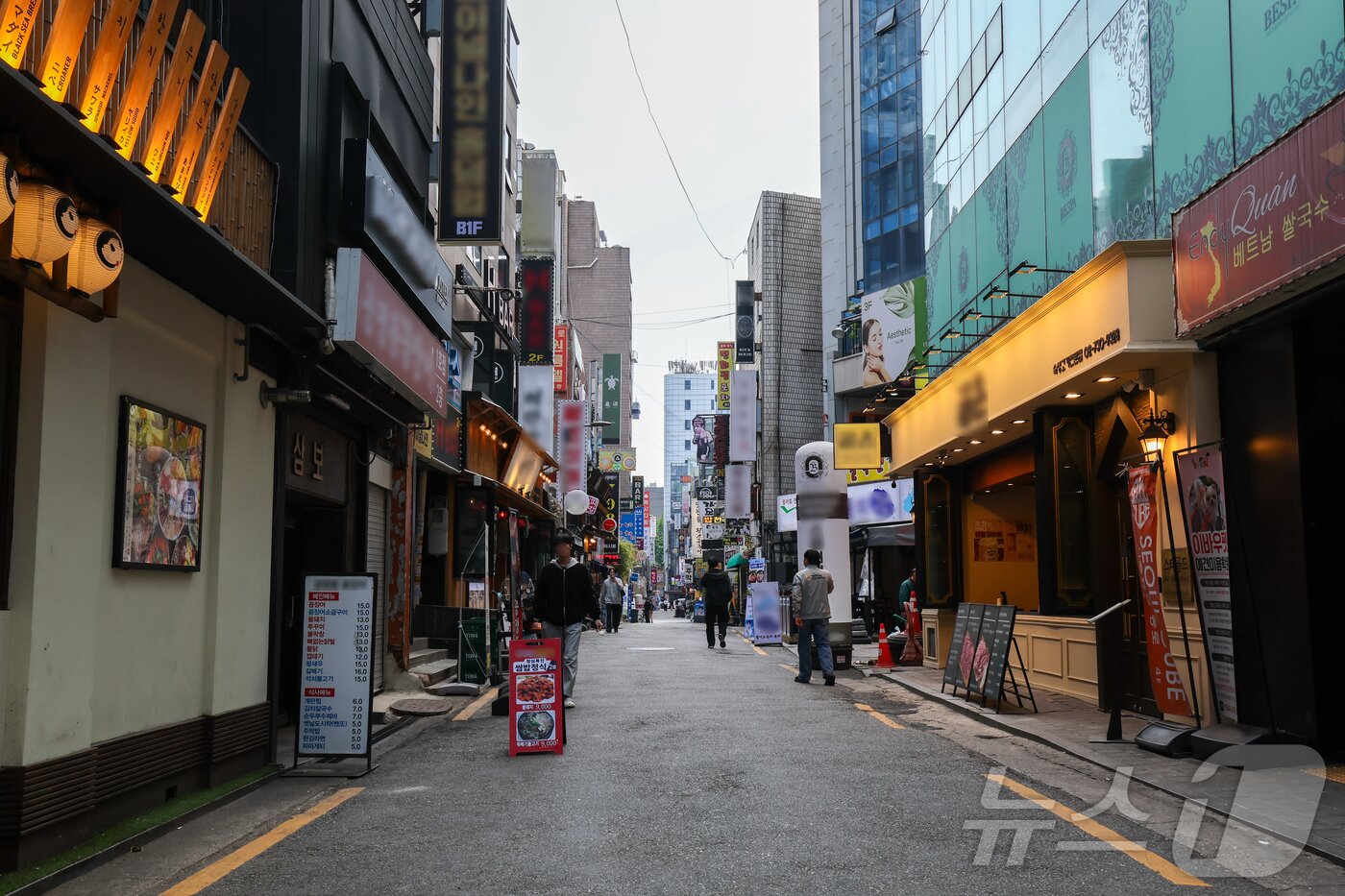 본문 이미지 - 서울 종로구 상점가 모습.ⓒ 뉴스1 이종수 인턴기자