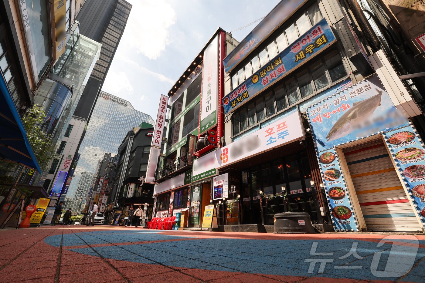 본문 이미지 - 서울 종로구 상점가.ⓒ 뉴스1 이종수 인턴기자