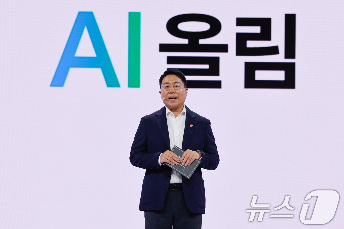 (서울=뉴스1) 안은나 기자 = 윤구 구글코리아 사장이 29일 서울 중구 웨스틴조선호텔에서 열린 구글 포 코리아 2026 위드 구글 딥마인드(Google for Korea with …