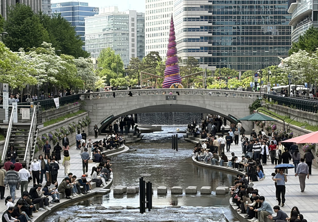 따뜻한 봄날의 산책