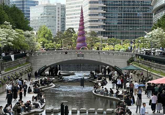 따뜻한 봄날의 산책