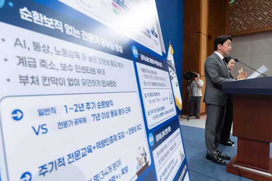 강훈식 비서실장 ''공직역량 강화' 핵심성과 및 추진계획 발표'