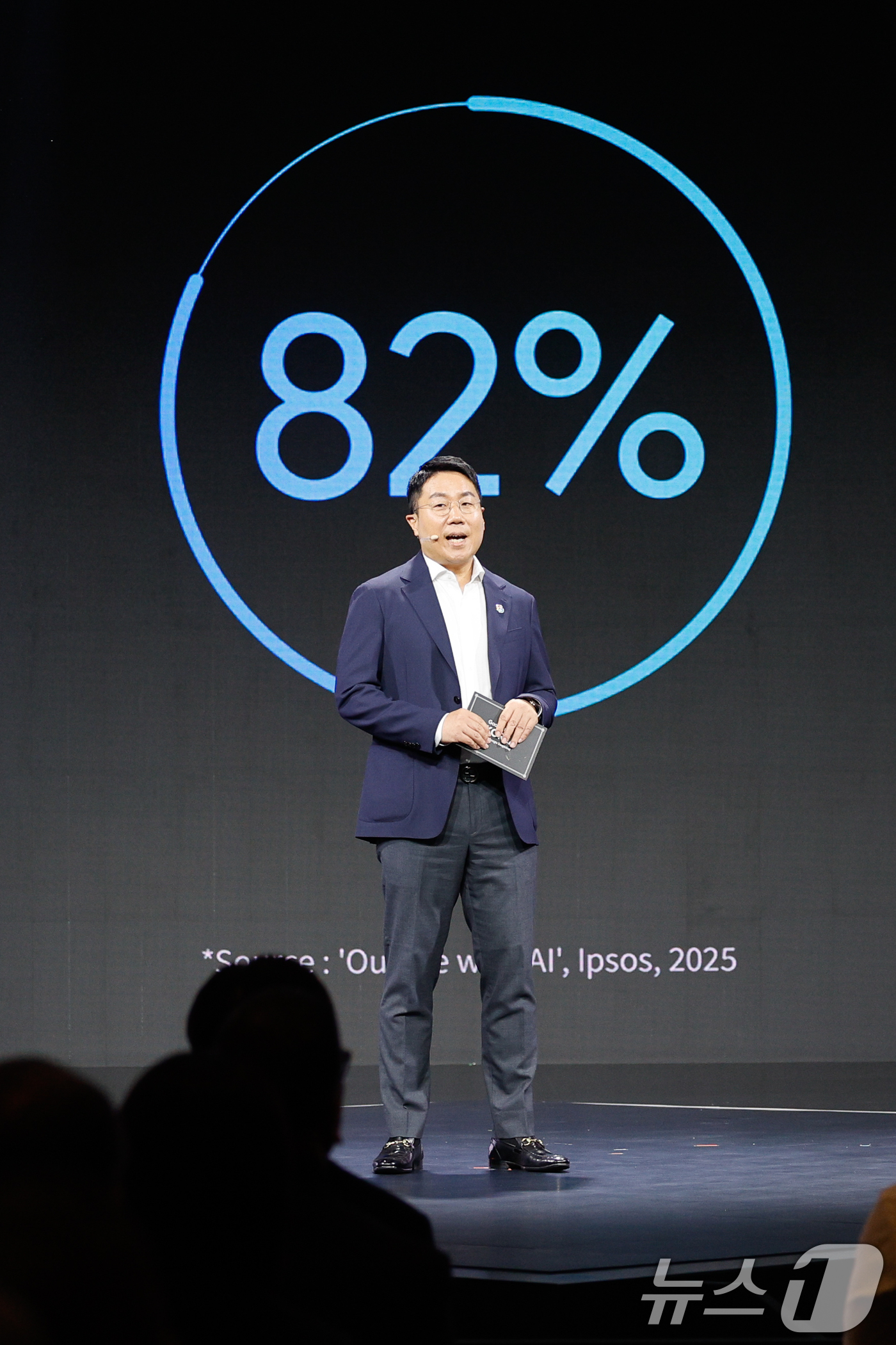 (서울=뉴스1) 안은나 기자 = 윤구 구글코리아 사장이 29일 서울 중구 웨스틴조선호텔에서 열린 구글 포 코리아 2026 위드 구글 딥마인드(Google for Korea with …