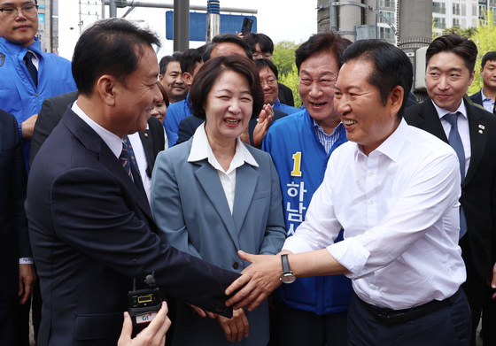 이광재 손잡은 정청래
