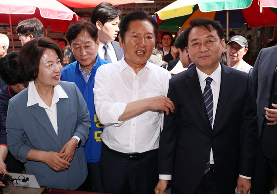 이광재 소개하는 정청래