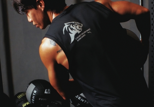 푸마, 홍범석과 피트니스 레이스 시장 공략…"도전과 강인함 담아"