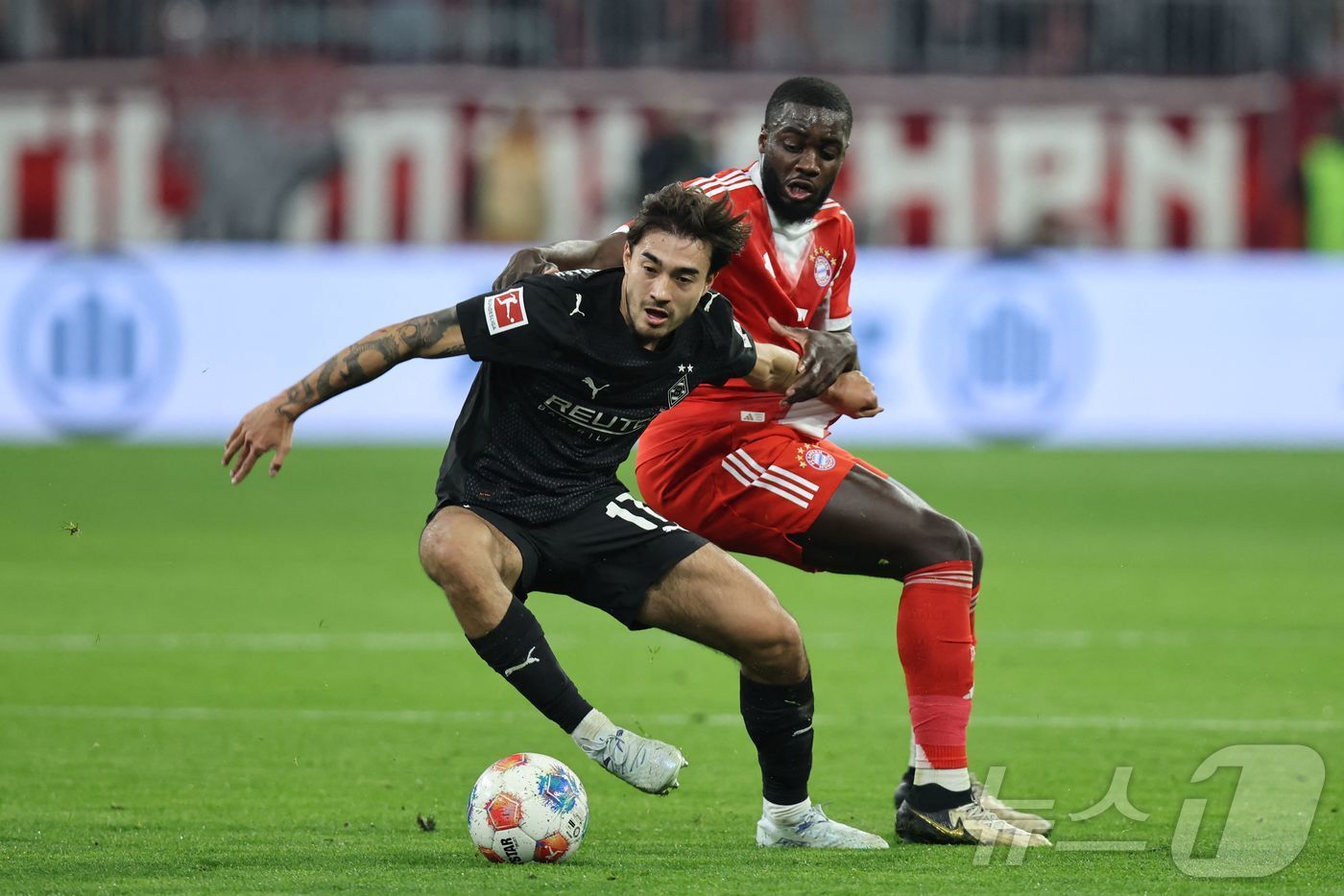 본문 이미지 - 묀헨글라트바흐 소속으로 경기하는 카스트로프 ⓒ AFP=뉴스1