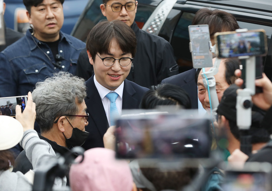 북구 주민과 만나는 하정우 전 수석