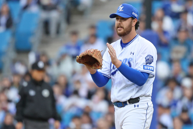 삼성 대체 외인 오러클린, 연장 계약 체결…5월 말까지 동행