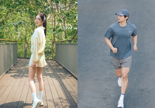 다이나핏, 샤이니 민호·ITZY 유나와 봄 '러닝코어'룩 제안