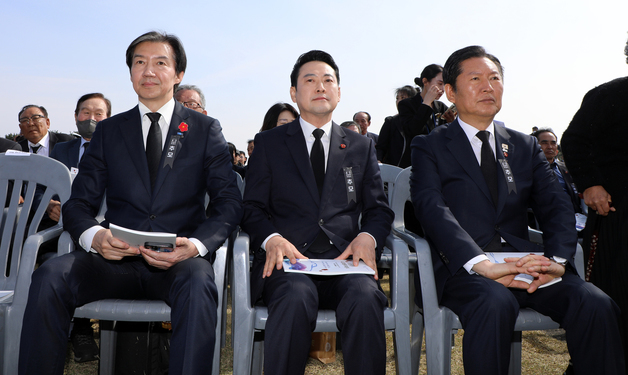 제주 찾은 조국·장동혁·정청래