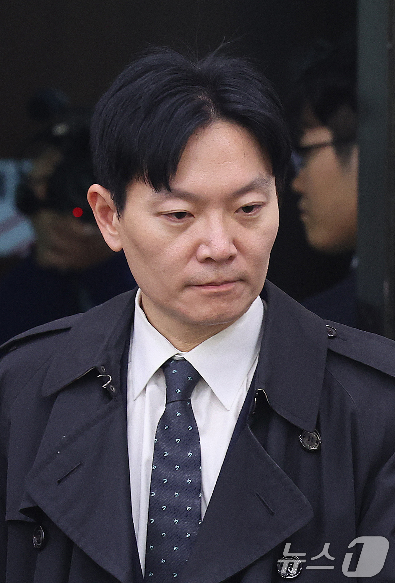 (서울=뉴스1) 신웅수 기자 = 쌍방울 대북송금 사건을 담당했던 박상용 검사가 3일 서울 여의도 국회에서 열린 윤석열정권정치검찰조작기소의혹사건진상규명국정조사특별위원회 전체회의에 출 …