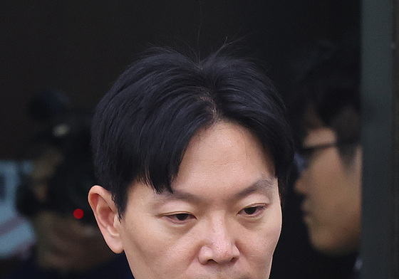 국조특위 출석하는 박상용 검사