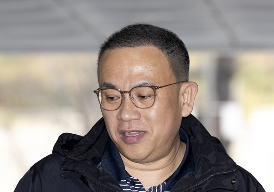 법원 출석하는 명태균