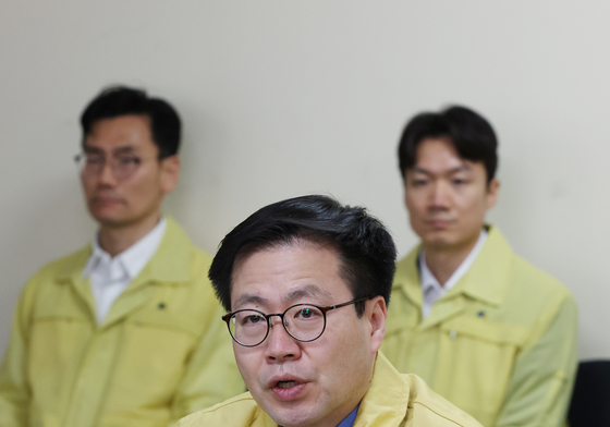 모두발언하는 여한구 통상교섭본부장