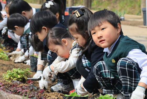 '집중하는 아이들'