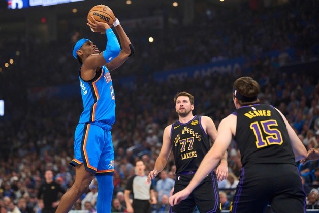 '28점 펄펄' 길저스 알렉산더, 돈치치와 NBA MVP 경쟁 '완승'