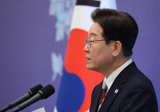 환영사하는 이재명 대통령