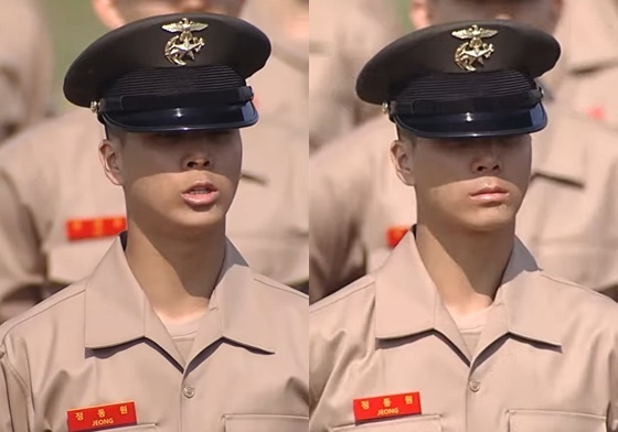 정동원, 해병대 수료식서 근황 포착…훨씬 늠름해진 카리스마