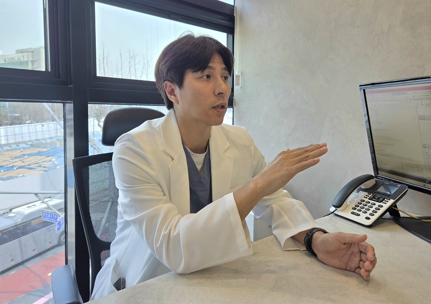 본문 이미지 - 박정연 경인동물의료센터 원장은 건강검진의 중요성을 강조했다. ⓒ 뉴스1 한송아 기자