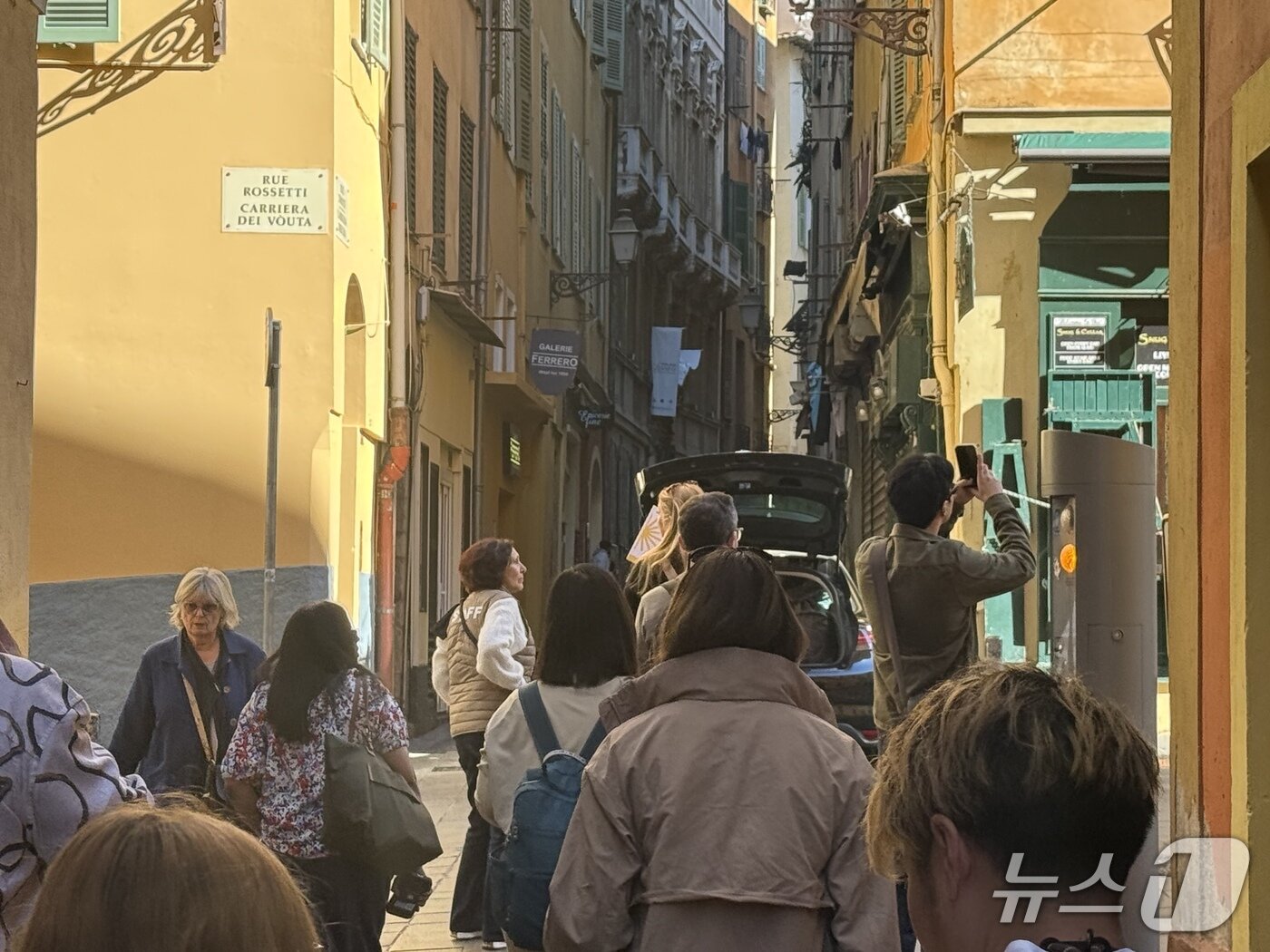 본문 이미지 - 랑데부 프랑스 2026 참가 업체 관계자들 대상으로 진행한 프랑스 니스 유네스코 투어ⓒ 뉴스1 윤슬빈 관광전문기자