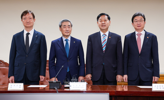 경제수장 F4 한 자리에